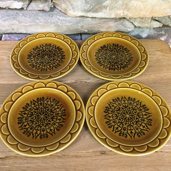 Vintage Golden Seville Dessert Bread Plates Japan - Picture 5 of 7